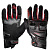 Sweep Перчатки кожаные+текстиль Hammer Black/Red в Саратове