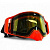 AiM Очки снегоходные с магнитной линзой и подогревом (PRO) 31-103 Accu Heated Orange Glossy в Саратове