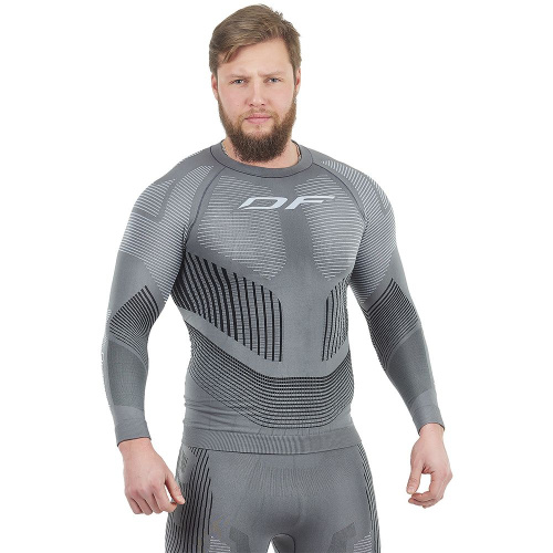 Dragonfly Термофутболка 3DThermo Grey с длинным рукавом в Саратове