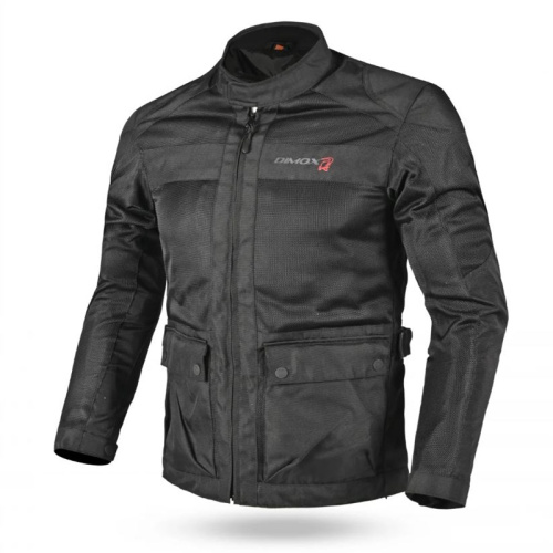 Dimox Мотокуртка текстиль Thunder Mens черный в Саратове
