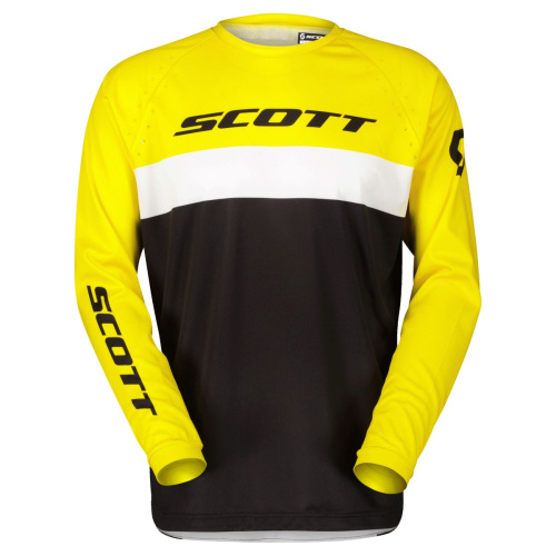 Scott Джерси 350 Swap Evo black/yellow в Саратове