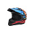 Desment Шлем кроссовый Raptor Black-Blue-Orange graphic в Саратове