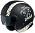 IXS Шлем Jet Helmet iXS 880 2.0 Черно-белый матовый в Саратове