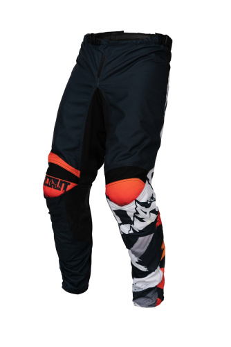 Scout Штаны кроссовые Abstraction Black/Orange в Саратове