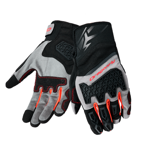 Dragonfly Перчатки DF Terrax Black - Grey в Саратове