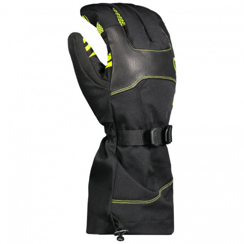 Scott Перчатки Cubrick Black/Lime-green в Саратове