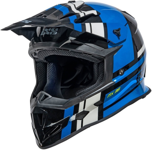 IXS Мотошлем iXS361 2.3 Черно-синий в Саратове
