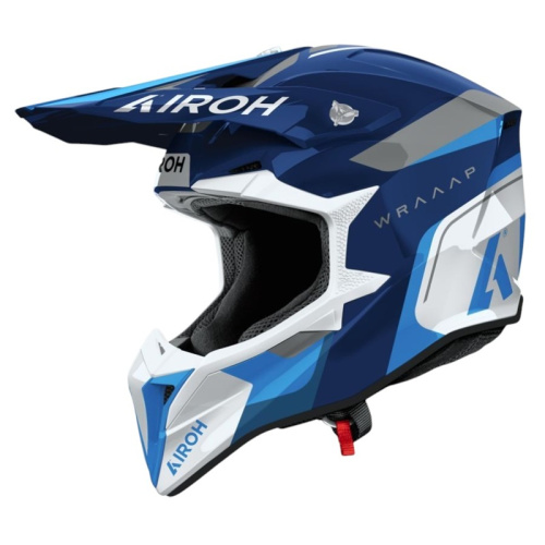 Airoh Шлем Wraaap Conquer Blue Gloss в Саратове