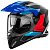 Airoh Мотошлем Bandit Tune Blue/red Gloss в Саратове