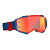 Scott Очки кроссовые Fury dark blue/neon red/orange chrome works в Саратове