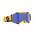 Scott Очки кроссовые Fury dark yellow/dark blue/blue chrome works в Саратове