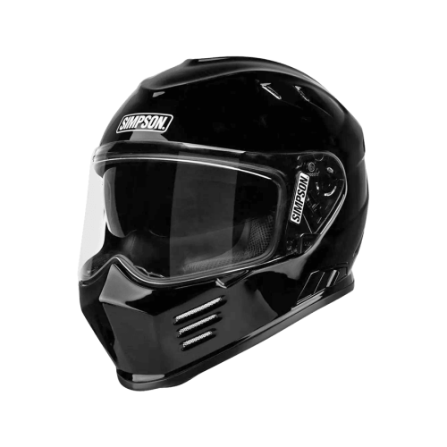 Simpson Шлем интеграл Venom Gloss Black в Саратове