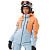 Dragonfly Куртка горнолыжная утепленная Gravity Woman 2025 Mock Orange-Light Blue в Саратове