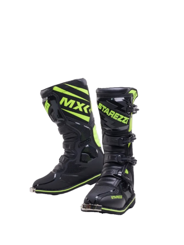 Starezzi Мотоботы Roma Black Fluo Yellow в Саратове
