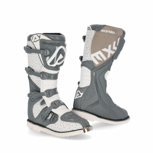 Acerbis Мотоботы кроссовые E-Team Grey/White в Саратове